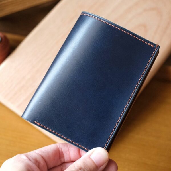 Shell Cordovan Vertical Wallet