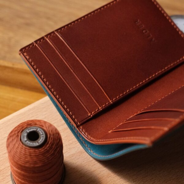 Shell Cordovan Vertical Wallet