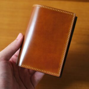 Shell Cordovan Vertical Wallet