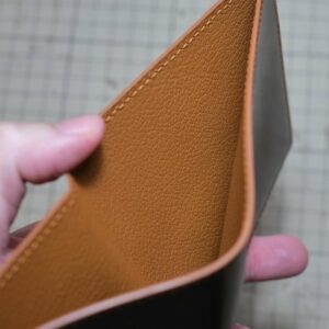 Shell Cordovan Mix Alran Chevre Bifold Wallet - Image 5