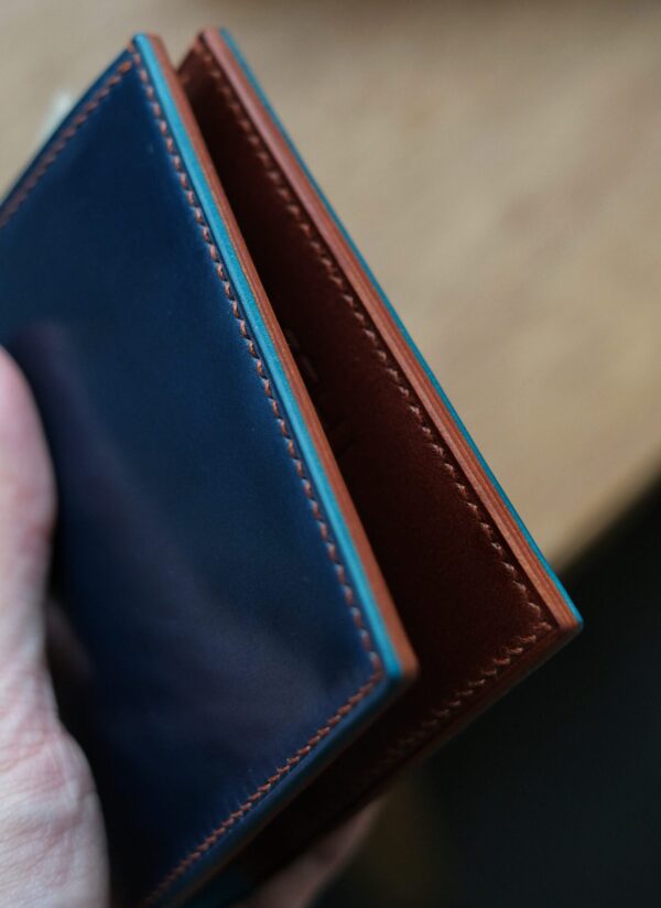 Shell Cordovan Mix Buttero Short Wallet
