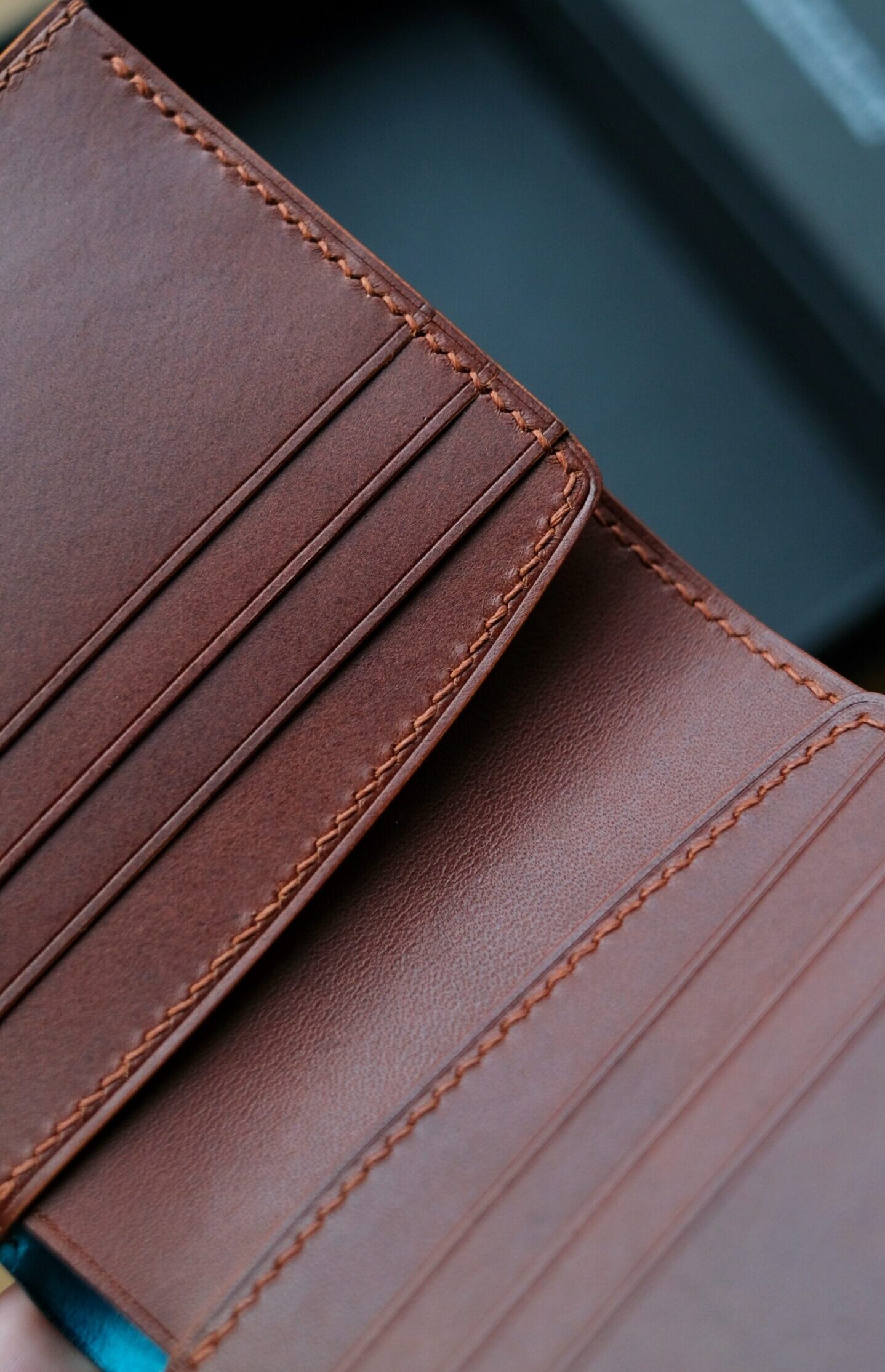 Shell Cordovan Mix Buttero Short Wallet - Image 5