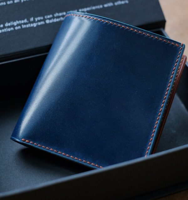 Shell Cordovan Mix Buttero Short Wallet