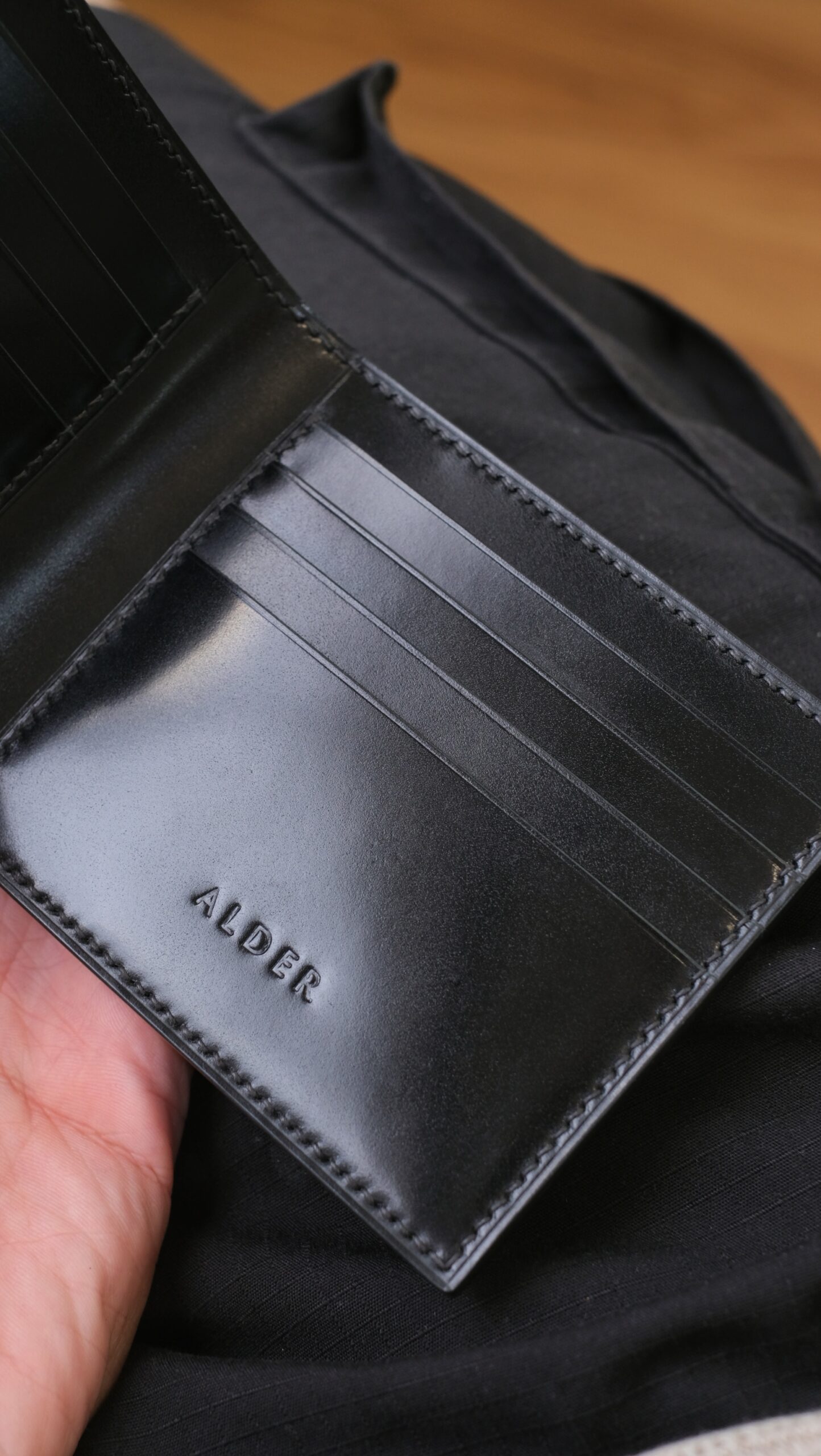 Shell Cordovan Bifold Wallet - Image 2
