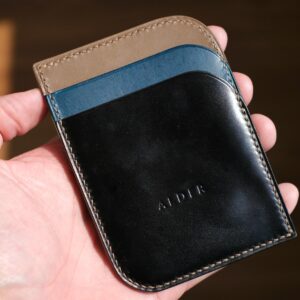 Shell Cordovan Mix Buttero Two-Way Card Holder