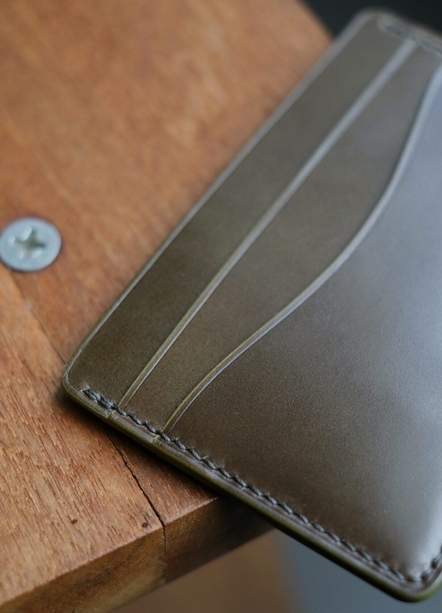 Shell Cordovan Card Holder - Image 4