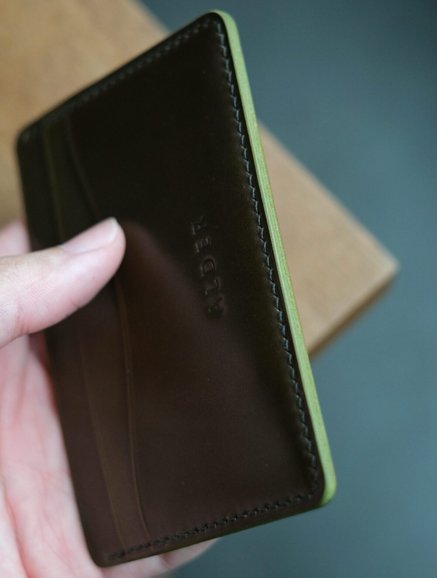 Shell Cordovan Card Holder - Image 2
