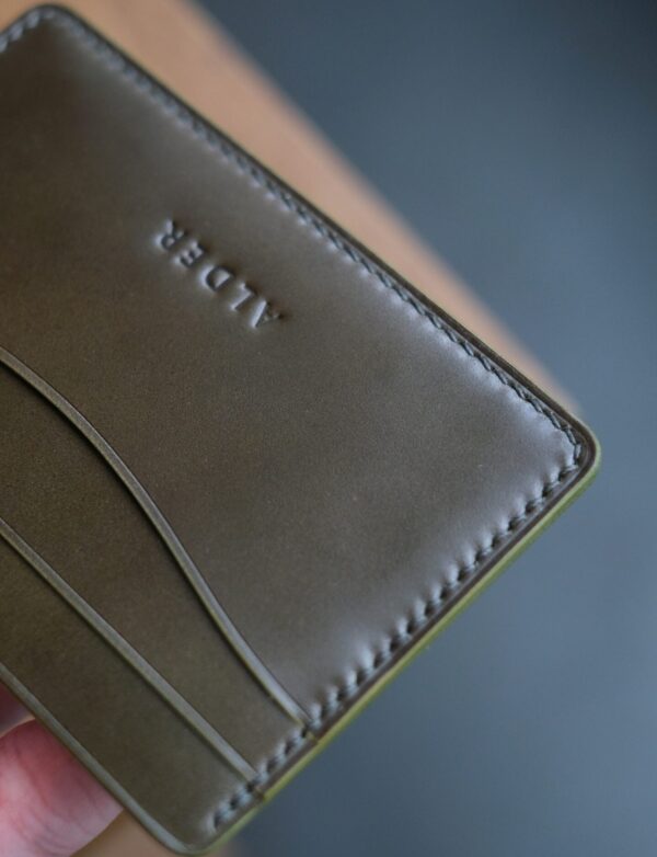 Shell Cordovan Card Holder