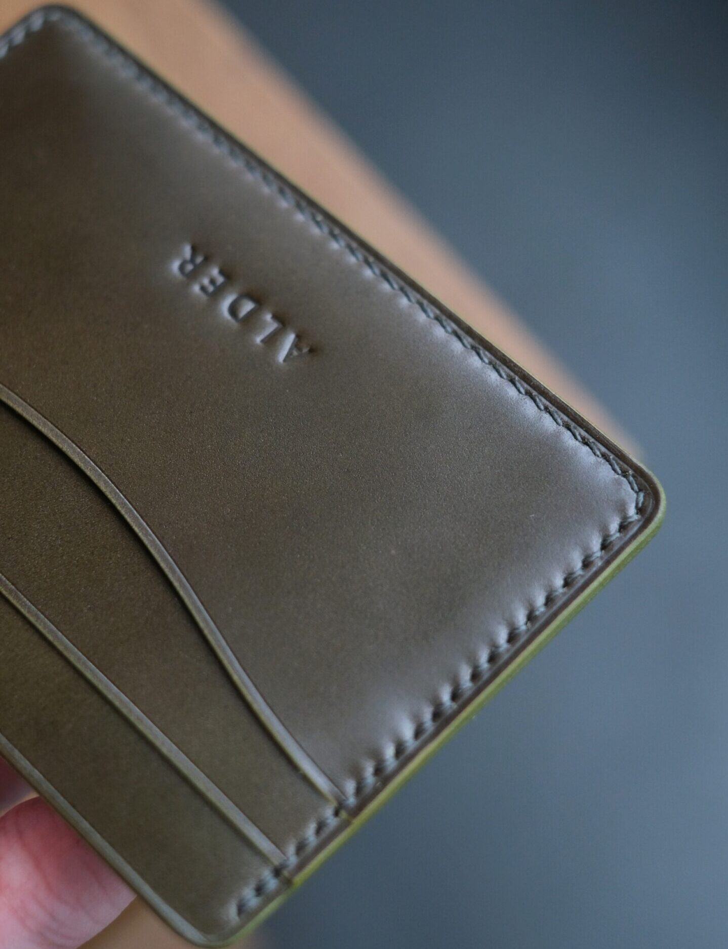Shell Cordovan Card Holder - Image 5