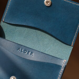 Shell Cordovan Mix Buttero Business Card Holder - Image 4