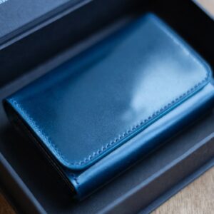 Shell Cordovan Business Card Holder
