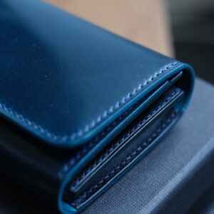 Shell Cordovan Business Card Holder - Image 3