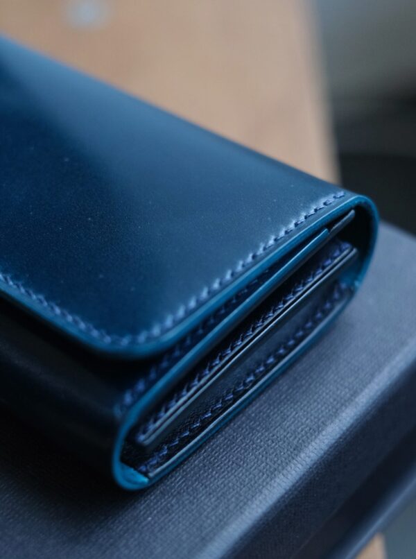 Shell Cordovan Business Card Holder