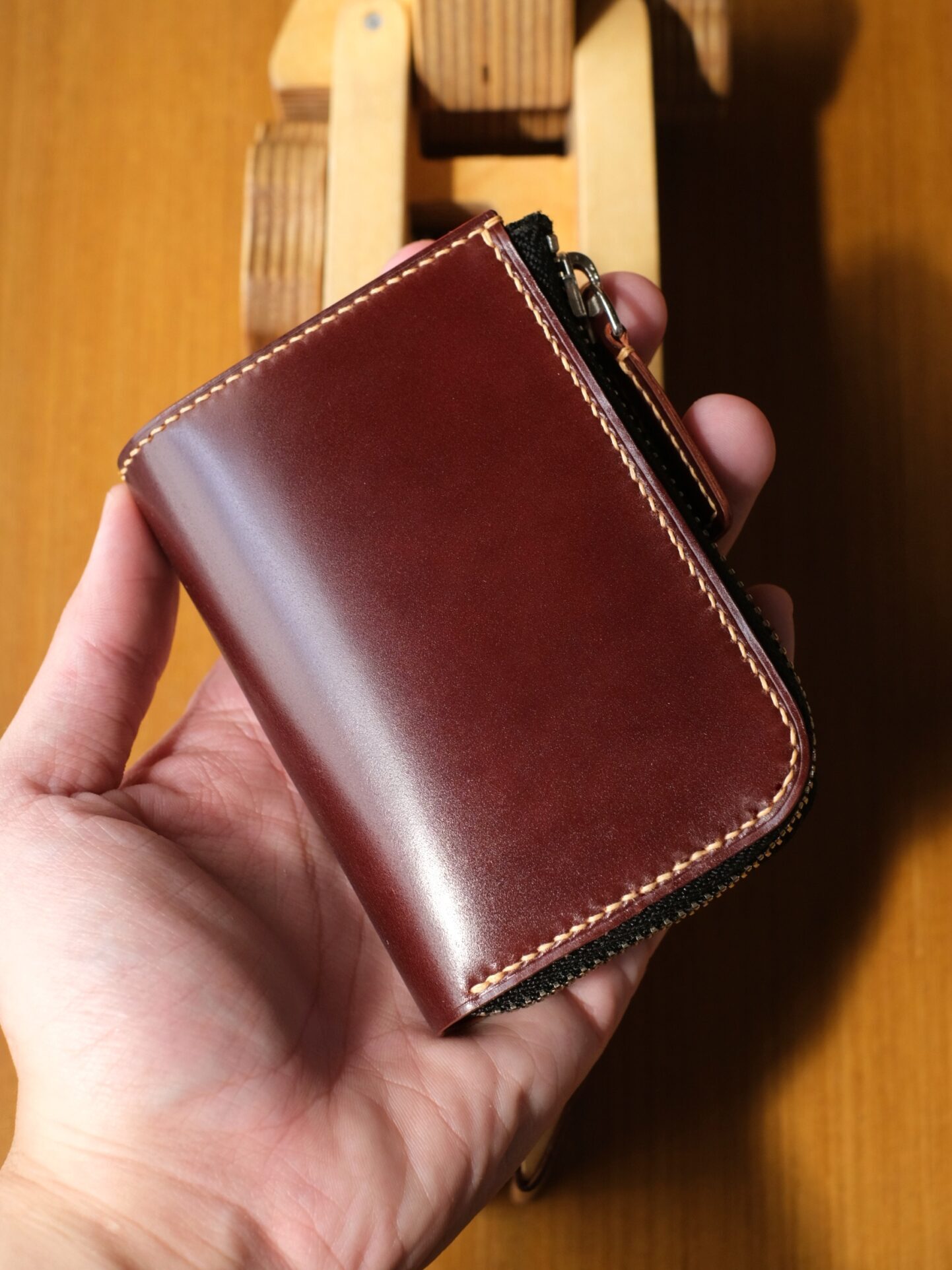 Shell Cordovan Car Key Holder - Image 2