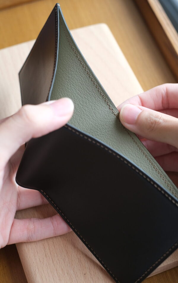 Alran Chevre Mix Buttero Bifold Wallet