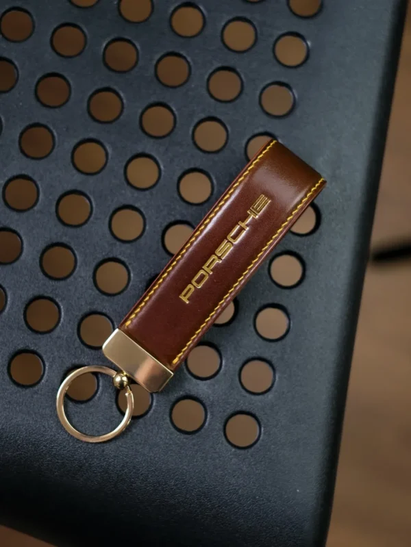 Padded Shell Cordovan Key Ring