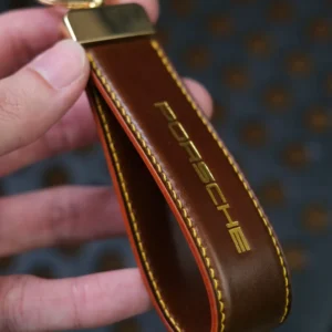 Padded Shell Cordovan Key Ring - Image 4