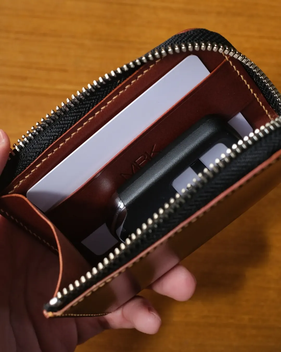 Shell Cordovan Car Key Holder - Image 3