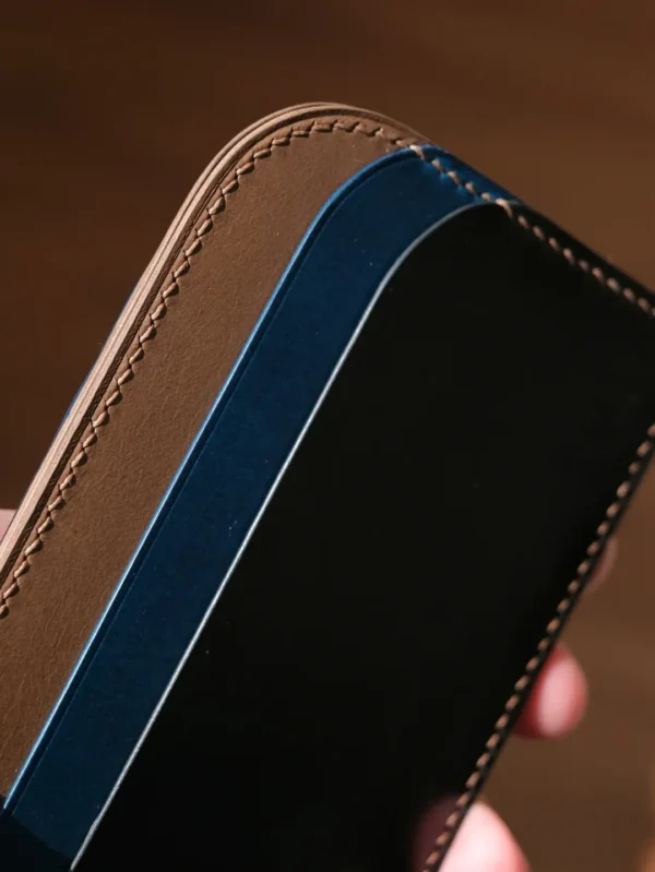 Shell Cordovan Mix Buttero Two-Way Card Holder