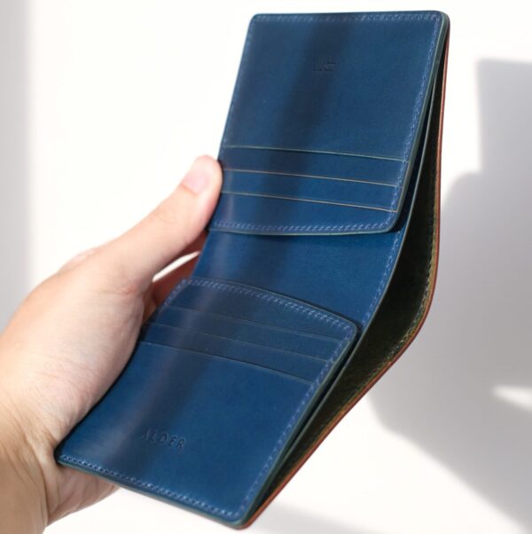Two-Tone Shell Cordovan Short Wallet