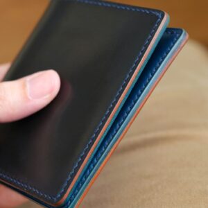Two-Tone Shell Cordovan Short Wallet - Image 3