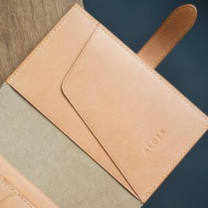 Shell Cordovan Mix Buttero Passport Holder - Image 4