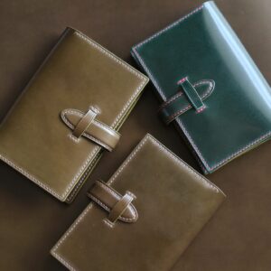 Shell Cordovan Mix Buttero Passport Cover