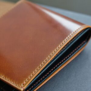 Shell Cordovan Mix Buttero Bifold Wallet