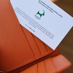 Shell Cordovan Mix Alran Chevre Money Clip Wallet - Image 5