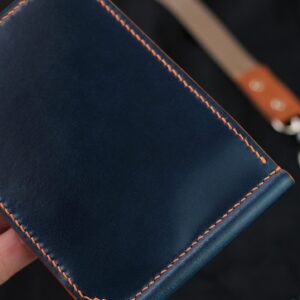 Shell Cordovan Mix Alran Chevre Money Clip Wallet - Image 3